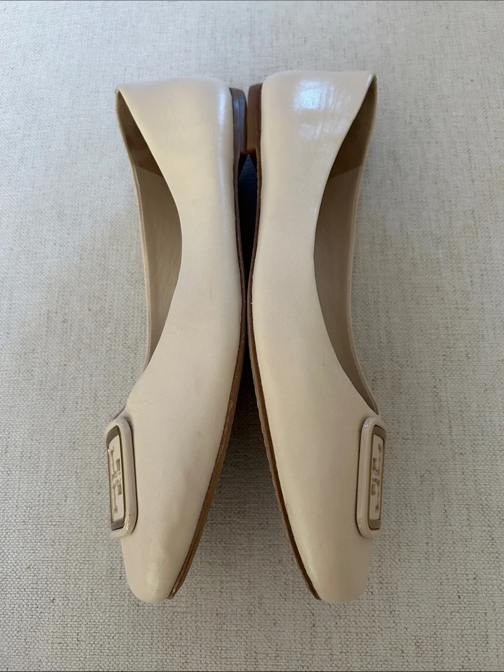 Tory Burch Georgia Ballet Leather Brie, Size 11, NWT no box
